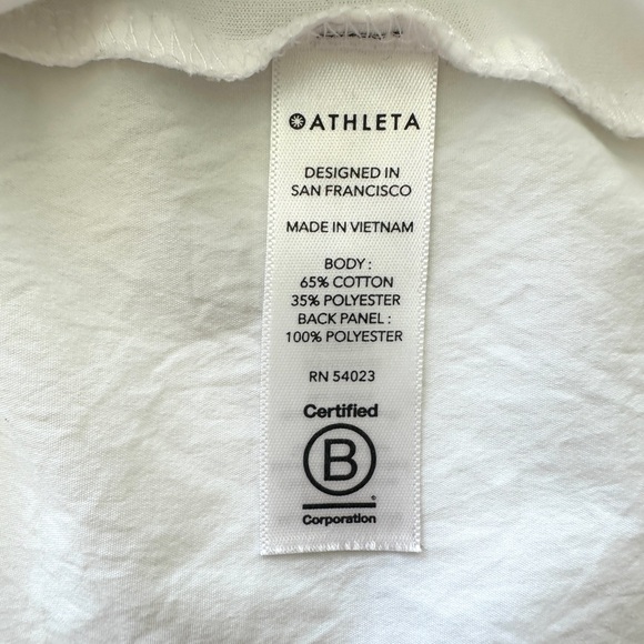Athleta White Oversized Gallery Tee - Picture 8 of 10